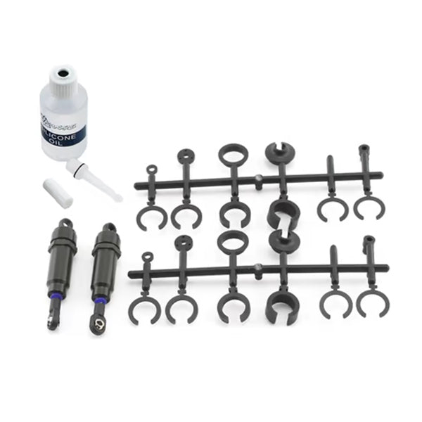 Traxxas Hard Anodized Teflon Coated Big Bore Front Shock Set (Long) (2) - Remote Control Toys - Traxxas