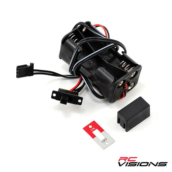 Traxxas 4-Cell Battery Holder w/Switch - Remote Control Toys - Traxxas