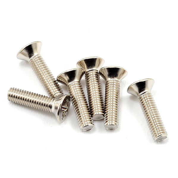 Traxxas 3x12mm Flat Head Machine Screw (6) - - Traxxas