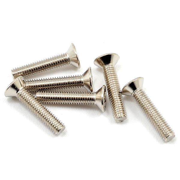 Traxxas 3x15mm Flat Head Machine Screw (6) - Remote Control Toys - Traxxas