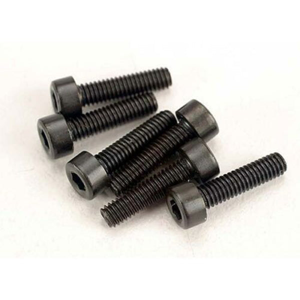 Traxxas 2.5x10mm Cap Head Machine Screws (6) - Remote Control Toys - Traxxas