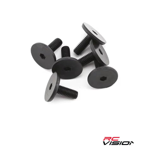 Traxxas 3x8mm Flat Head Screw (6) (VXL) - Remote Control Toys - Traxxas