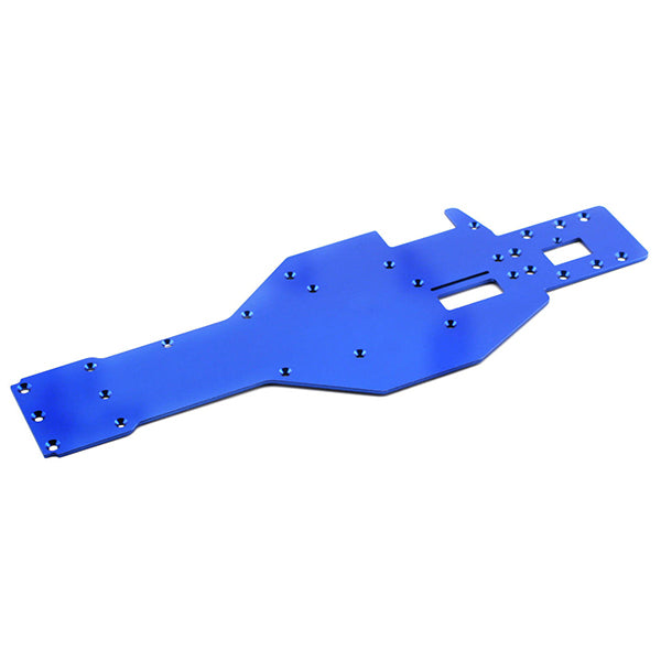 Traxxas Aluminum Lower Chassis (Blue) - Remote Control Toys - Traxxas