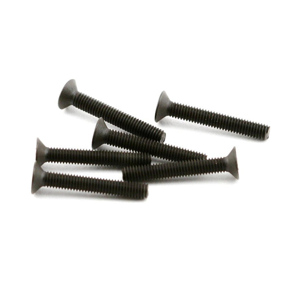 Traxxas 3x20mm Flat Head Hex Screw (6) - Remote Control Toys - Traxxas