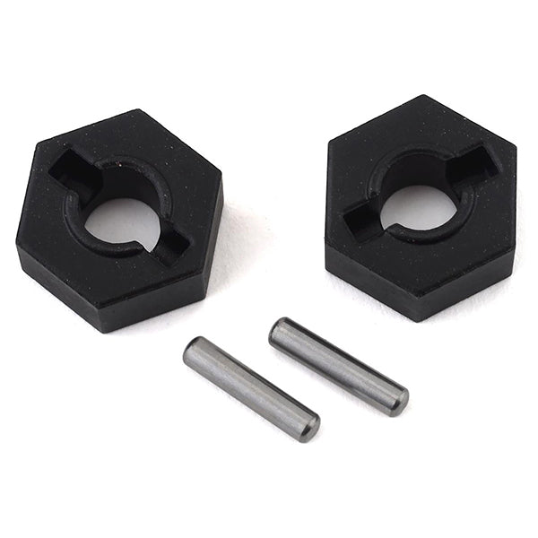 Traxxas Steel 14mm Hex Wheel Hubs w/2.5x12mm Axle Pins (2) - Remote Control Toys - Traxxas