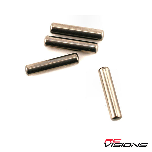 Traxxas Pins, axle (2.5x12mm) (4) - Remote Control Toys - Traxxas
