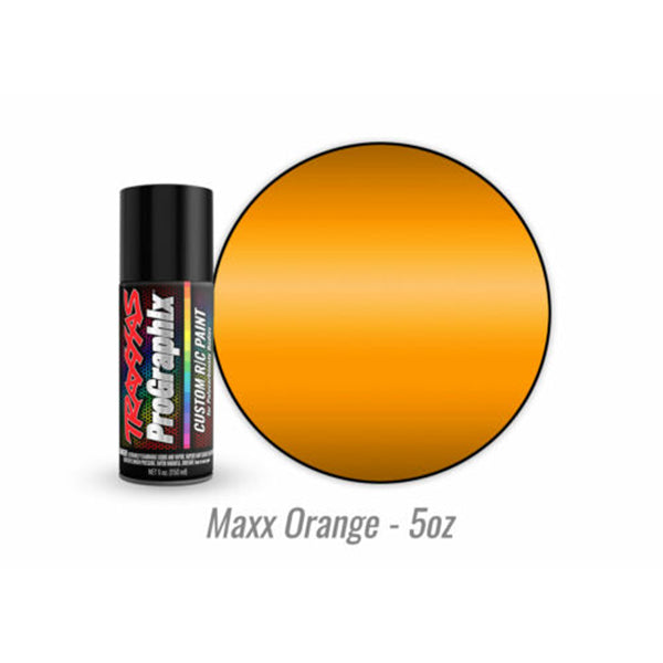 Traxxas ProGraphix "Maxx Orange" Custom R/C Lexan Spray Paint (5oz) - - Traxxas