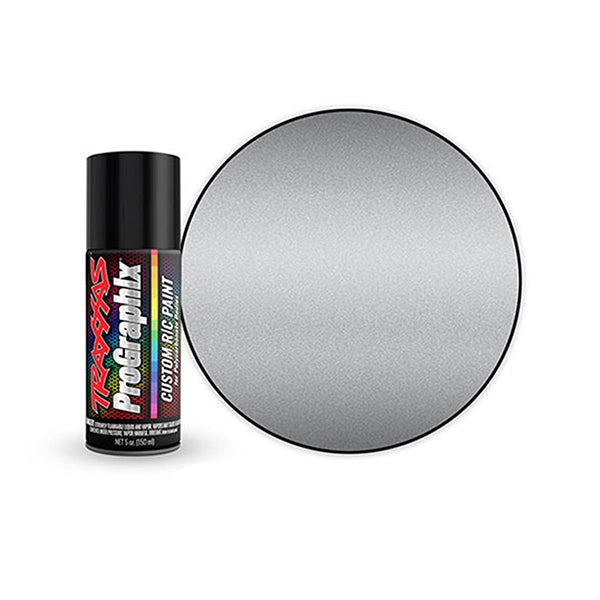 Traxxas Body Paint Metallic Silver 5oz - Spray paint - Traxxas