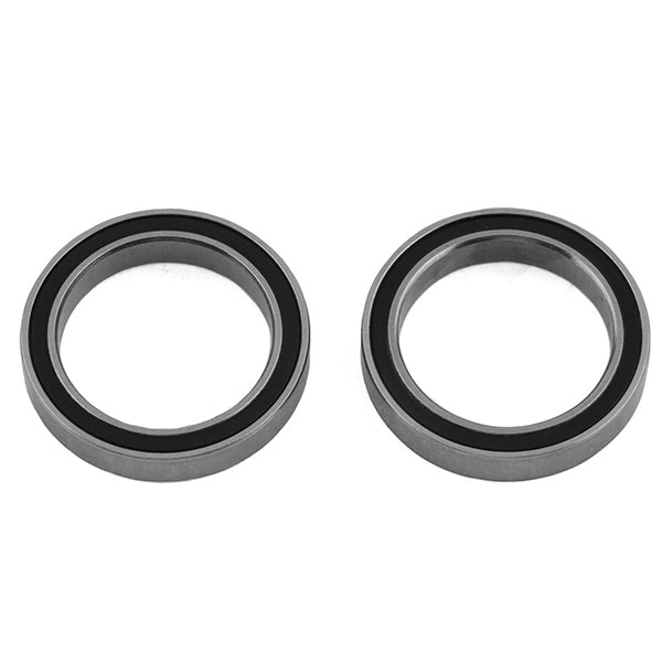 Traxxas Ball bearings, black rubber sealed (17x23x4mm) (2) - Part - Traxxas