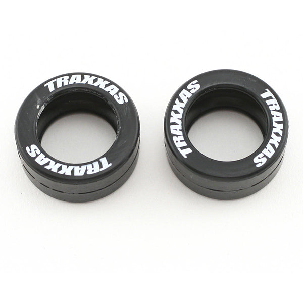 Traxxas Rubber Tires (Wheelie Bar) (2) - Remote Control Toys - Traxxas