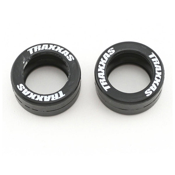 Traxxas Rubber Tires (Wheelie Bar) (2) - Remote Control Toys - Traxxas
