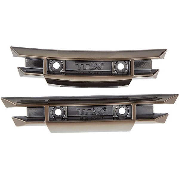 Traxxas F/R Bumper Set (Black Chrome) - Parts - Traxxas