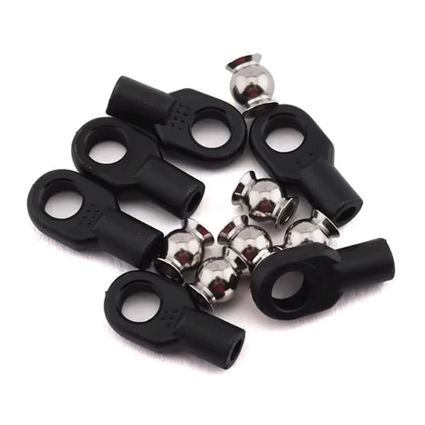 Traxxas Rod ends, small, with hollow balls (6) (for Revo steering linkage) - - Traxxas