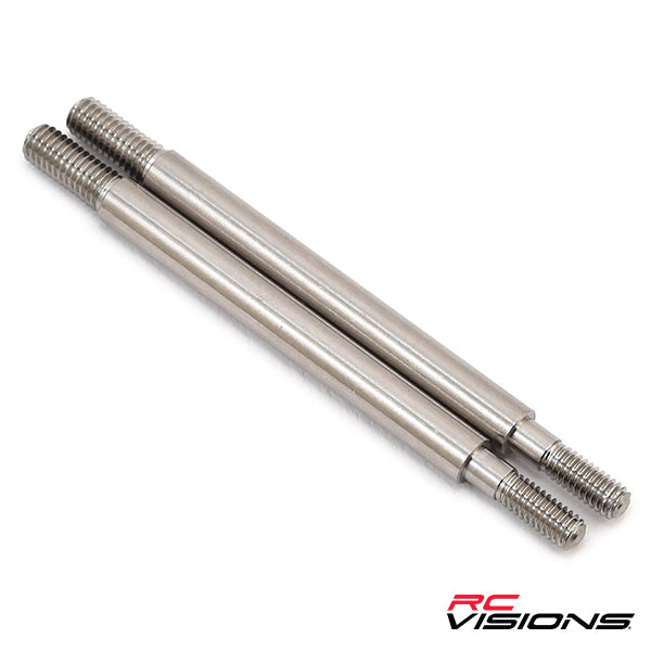 Traxxas GTR Stainless Shock Shaft (2) - Remote Control Toys - Traxxas