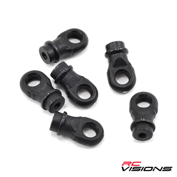 Traxxas GTR Shock Rod Ends (6) - Remote Control Toys - Traxxas