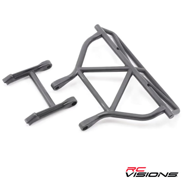 Traxxas Rear Bumper w/Mount (Black) - Remote Control Toys - Traxxas