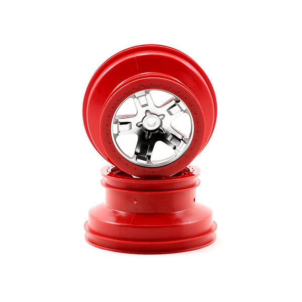 Traxxas Dual Profile Short Course Wheels (2) (Slash Front) 12mm Hex - Remote Control Toys - Traxxas