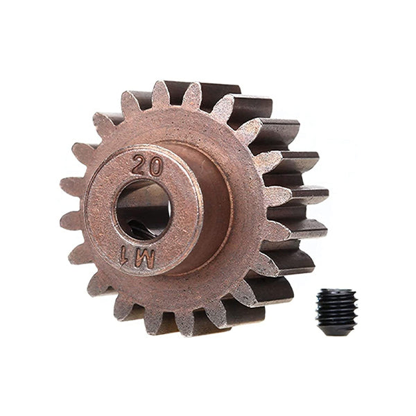 Traxxas Pinion Gear, 23-T pinion (1.0 metric pitch)/ set screw - Parts - Traxxas
