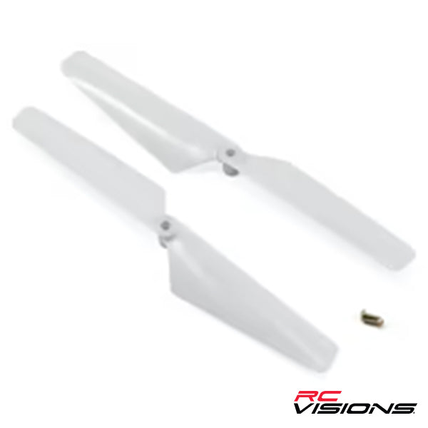 Traxxas LaTrax Alias Rotor Blade Set (White) - Remote Control Toys - Traxxas