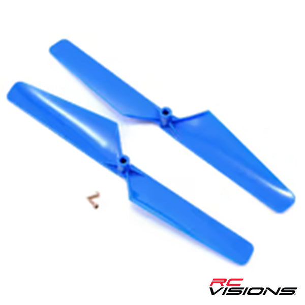Traxxas LaTrax Alias Rotor Blade Set (Blue) - Remote Control Toys - Traxxas