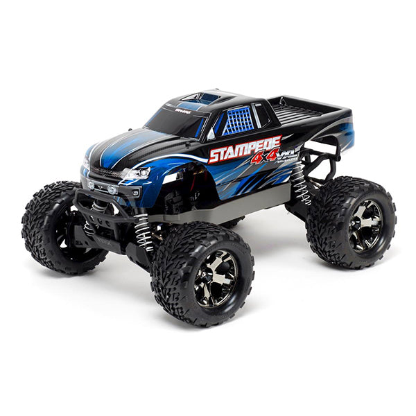Traxxas Stampede 4X4 VXL Brushless 1/10 4WD RTR Monster Truck w/TSM & TQi Radio - RC Car - Traxxas