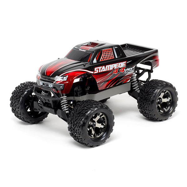 Traxxas Stampede 4X4 VXL Brushless 1/10 4WD RTR Monster Truck w/TSM & TQi Radio - RC Car - Traxxas