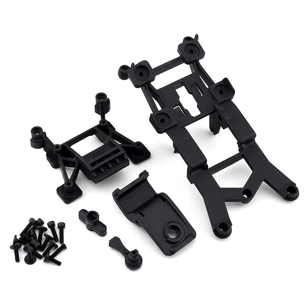 Traxxas Rustler 4X4 Front & Rear Body Mounts - Remote Control Toys - Traxxas