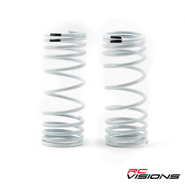 Traxxas Progressive Rate Front Shock Springs (White) (2) - Remote Control Toys - Traxxas