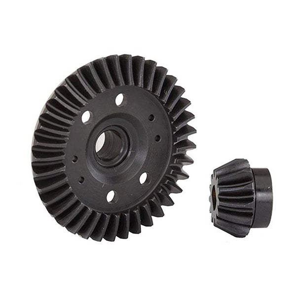 Traxxas Rear Machined Ring & Pinion Gear (Spiral Cut) - Remote Control Toys - Traxxas