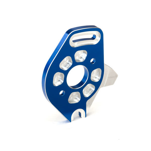 Traxxas Aluminum Motor Plate (Blue) - Remote Control Toys - Traxxas
