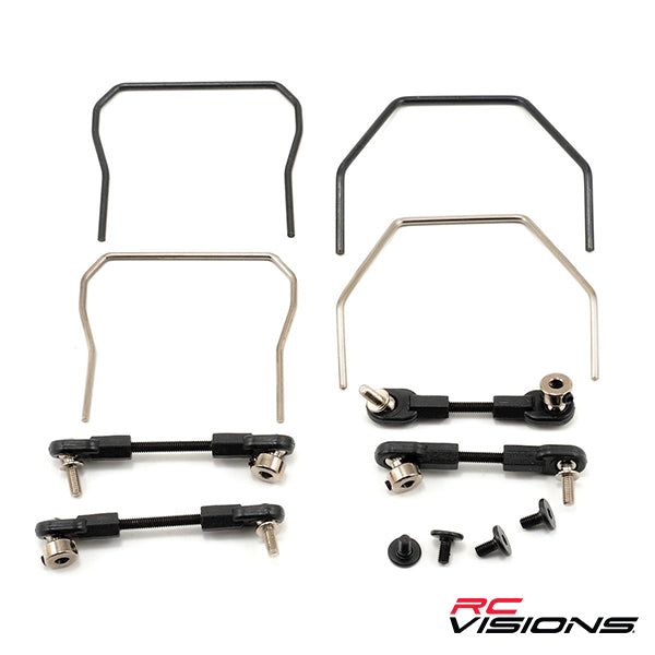 Traxxas Sway Bar Kit (Front/Rear) - Remote Control Toys - Traxxas