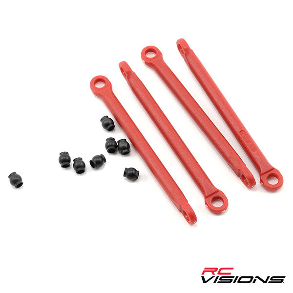 Traxxas Molded Composite Push Rod Set (4) - Remote Control Toys - Traxxas