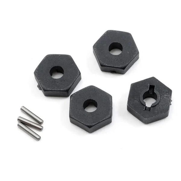 Traxxas 12mm Hex Wheel Hubs w/Axle Pins (4) - Remote Control Toys - Traxxas