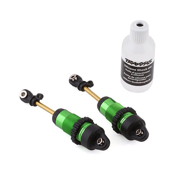 Traxxas Complete GTR Long Shocks w/Ti-Nitride Shafts (Green) (2) - Parts - Traxxas