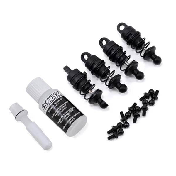 Traxxas LaTrax Oil-Filled Shock Set w/Springs (4) - Remote Control Toys - Traxxas