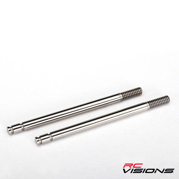 Traxxas Shock Shafts, Steel, Chrome Finish (2) - Remote Control Toys - Traxxas