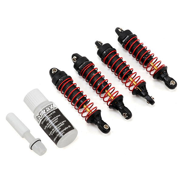 Traxxas LaTrax Hard-Anodized GTR Shocks w/TiN shafts (4) - Remote Control Toys - Traxxas