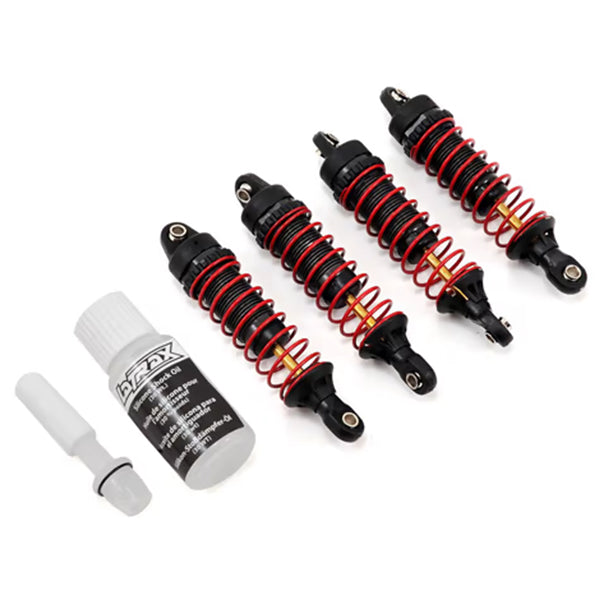 Traxxas LaTrax Hard-Anodized GTR Shocks w/TiN shafts (4) - Remote Control Toys - Traxxas