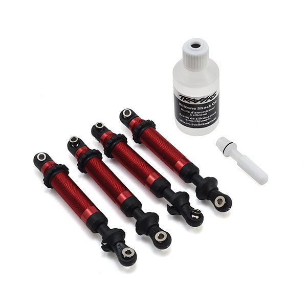 Traxxas TRX-4 GTS Aluminum Long Arm Shocks (Red) (4) - Parts - Traxxas