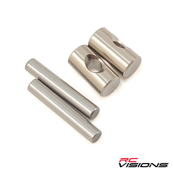 Traxxas TRX-4 Front Axle Shafts Pins (2) - Remote Control Toys - Traxxas