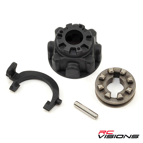 Traxxas TRX-4 Differential Carrier & T-Lock Fork Set - Remote Control Toys - Traxxas