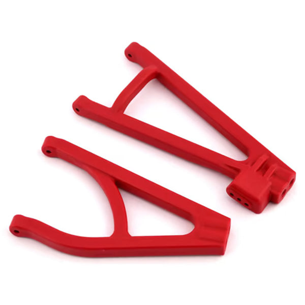 Traxxas E-Revo 2.0 Heavy-Duty Rear Left Suspension Arm Set (Red) - - Traxxas
