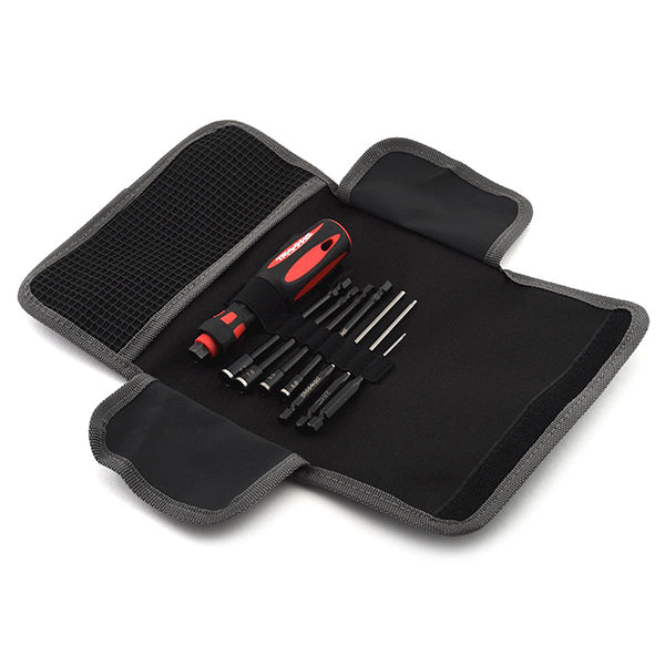 Traxxas 7-Piece Metric Hex & Nut Driver Essentials Set w/Carrying Case (1.5mm, 2mm, 2.5mm, 5.0mm, 5.5mm, 7.0mm, 8.0mm) - Remote Control Toys - Traxxas