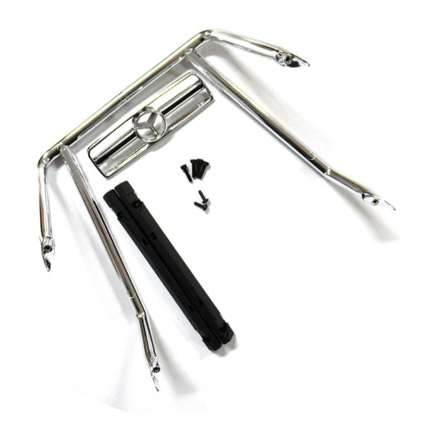 Traxxas Grille, Mercedes-Benz® G 63®/ roll bar/ mounts, left & right/ 2.6x8 BCS (self-tapping) (2)/ 2.5x10 CS (4) (fits #8825 body) - Parts - Traxxas