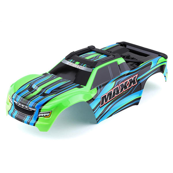 Traxxas Maxx Pre-Painted Monster Truck Body (Green) - Remote Control Toys - Traxxas