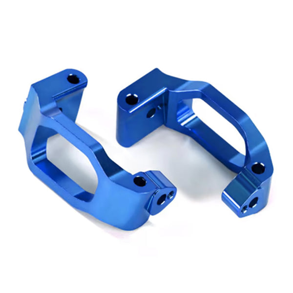 Traxxas Maxx Aluminum Caster Blocks (Blue) - Remote Control Toys - Traxxas