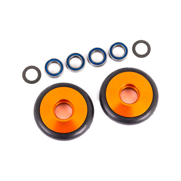 Traxxas Bandit/Rustler/Stampede 2WD Aluminum Wheelie Bar Wheels (2) - - Traxxas