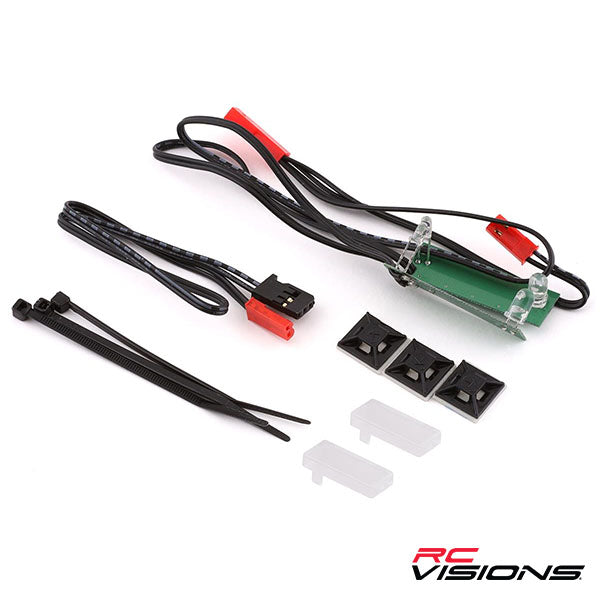 Traxxas Front LED Light Set (Green) - Parts - Traxxas