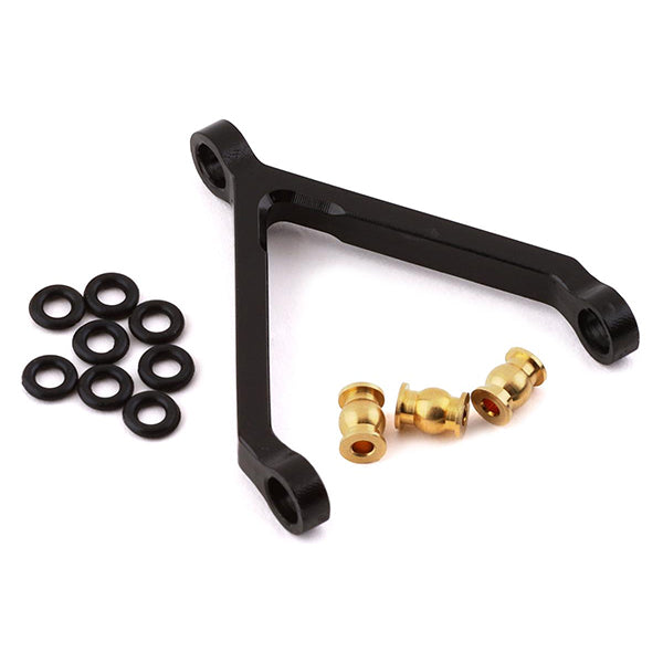 Yeah Racing Axial SCX24 Deadbolt Aluminum Upper Y Link (Black) (133.5mm Wheelbase) - Accessories - AMain Distributing