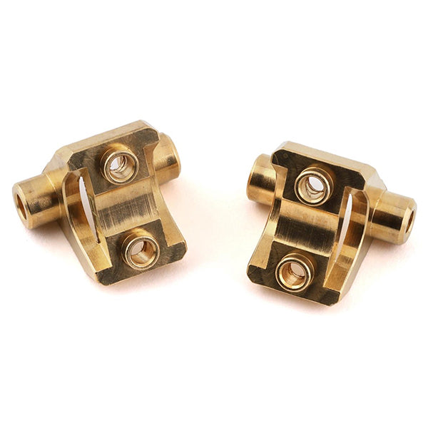 Yeah Racing Traxxas TRX-4/TRX-6 Brass Rear Suspension Link Mount (2) - Remote Control Toys - AMain Distributing